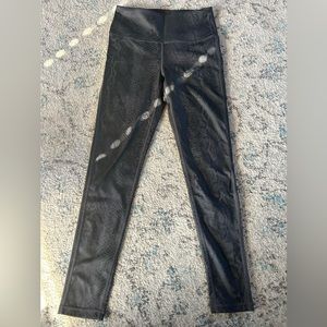 NWOT snake print leggings